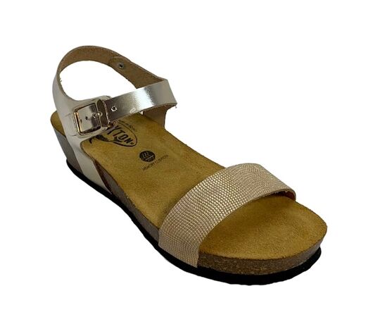 Σανδάλια PLAKTON Hell Kiss 823023 Honduras Metal Lux Oro