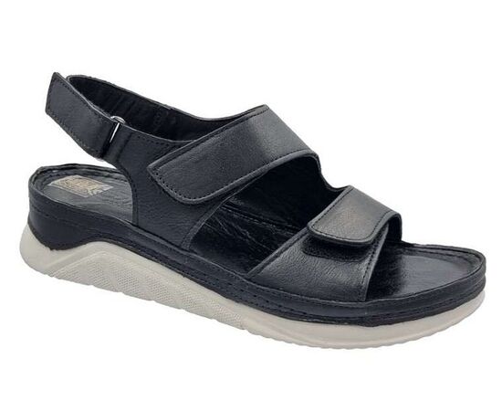 Ανατομικά Σανδάλια Safe Step KA92707 BLACK